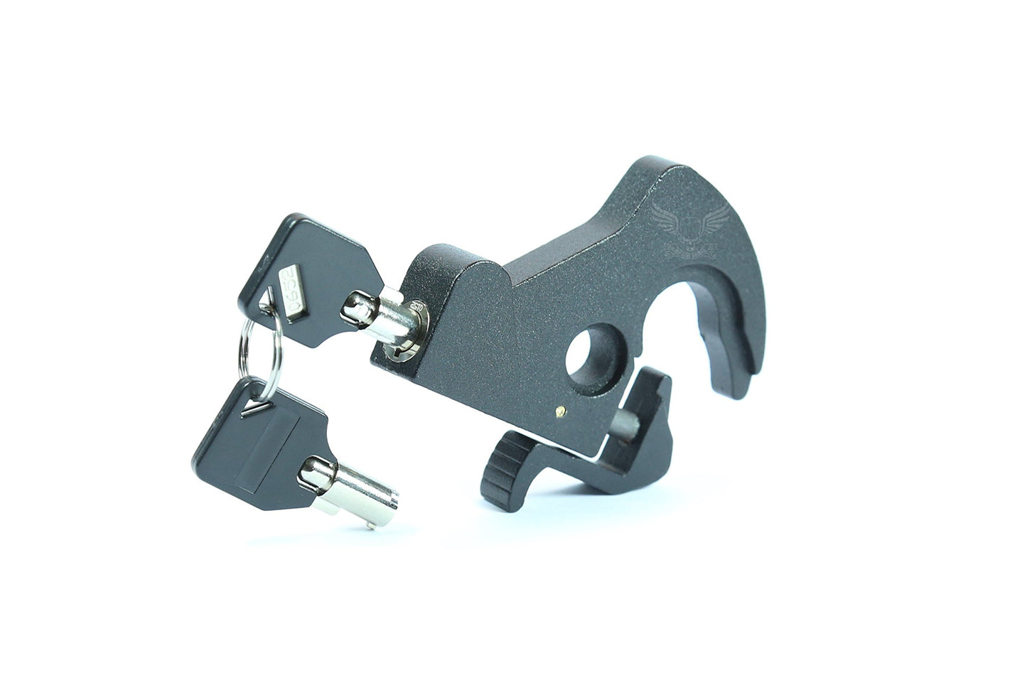 Locking Detachable Rotary Docking Latches Clips for Harley Davidson Sissy Bar or Luggage Rack (Lock with Keys)